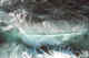 Wave action just below the bird cliffs.  Pribilofs.