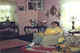 Aleut basket weaver in her home. St Paul Island. Pribilofs.